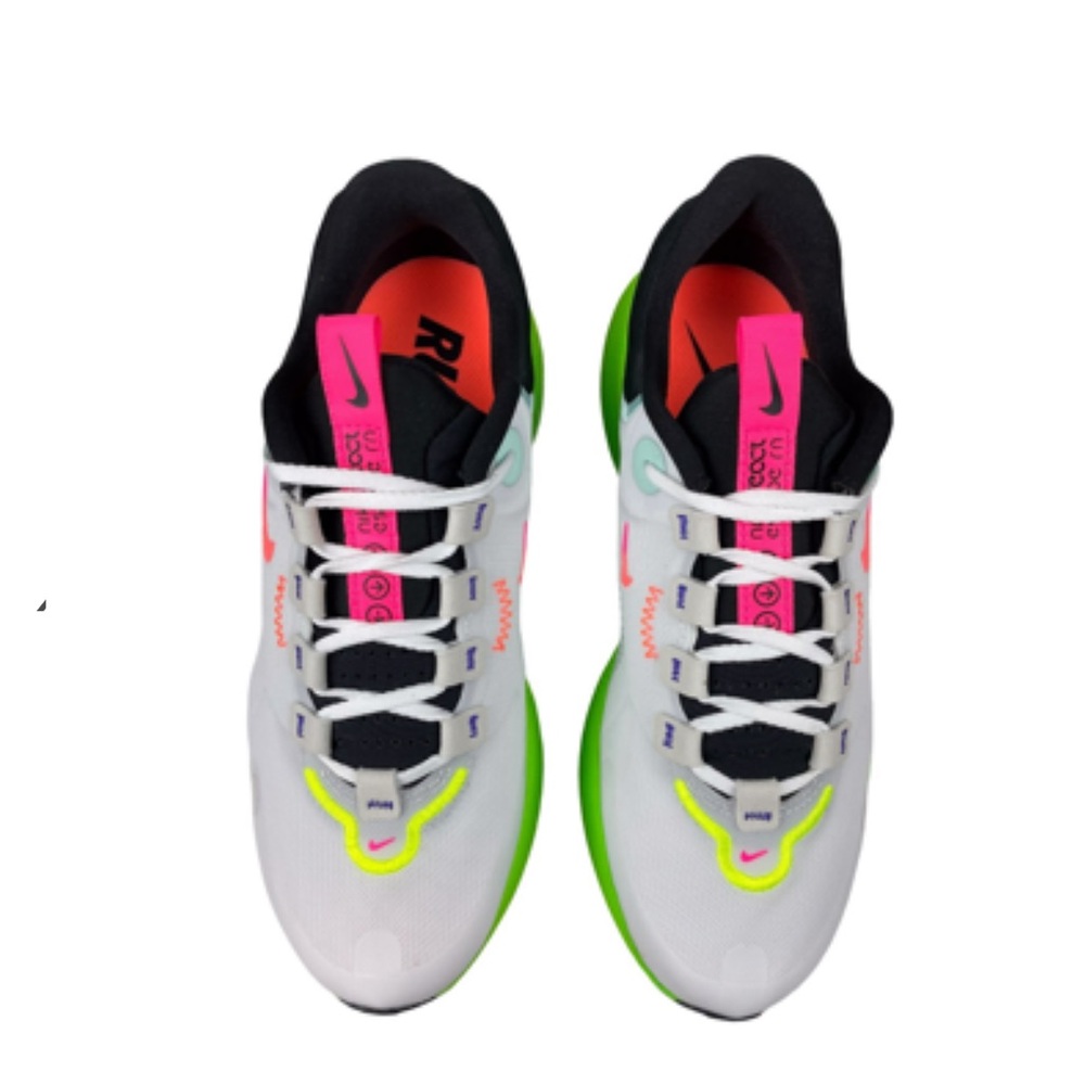 Nike React Escape Rn Shoes White/Bright Mango/Pink Women’s Size 9.5